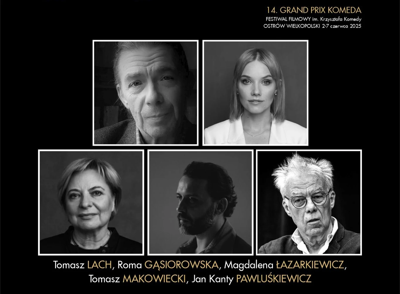 Jurorzy 14. Grand Prix Komeda 2025 Jurorzy 14. Grand Prix Komeda 2025