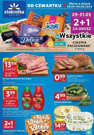Gazetka promocyjna Stokrotka Optima, ważna od 29.05.2025 do 04.06.2025.