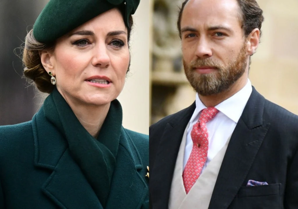 Księżna Kate i jej brat James Middleton
