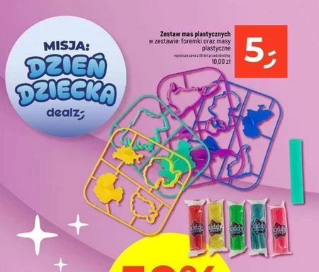Zestaw masy plastycznej
