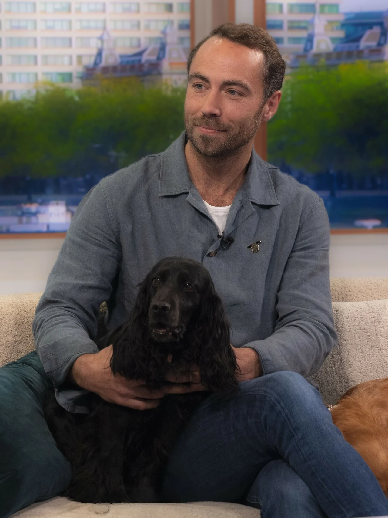James Middleton w "Good Morning Britain" ITV