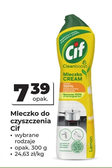 Mleczko do czyszczenia Cif