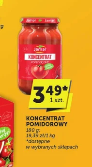 Koncentrat pomidorowy Jamar