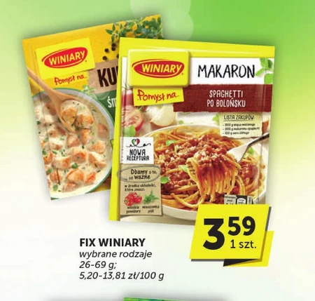 Pomysł na Winiary
