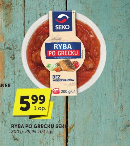 Ryba po grecku Seko