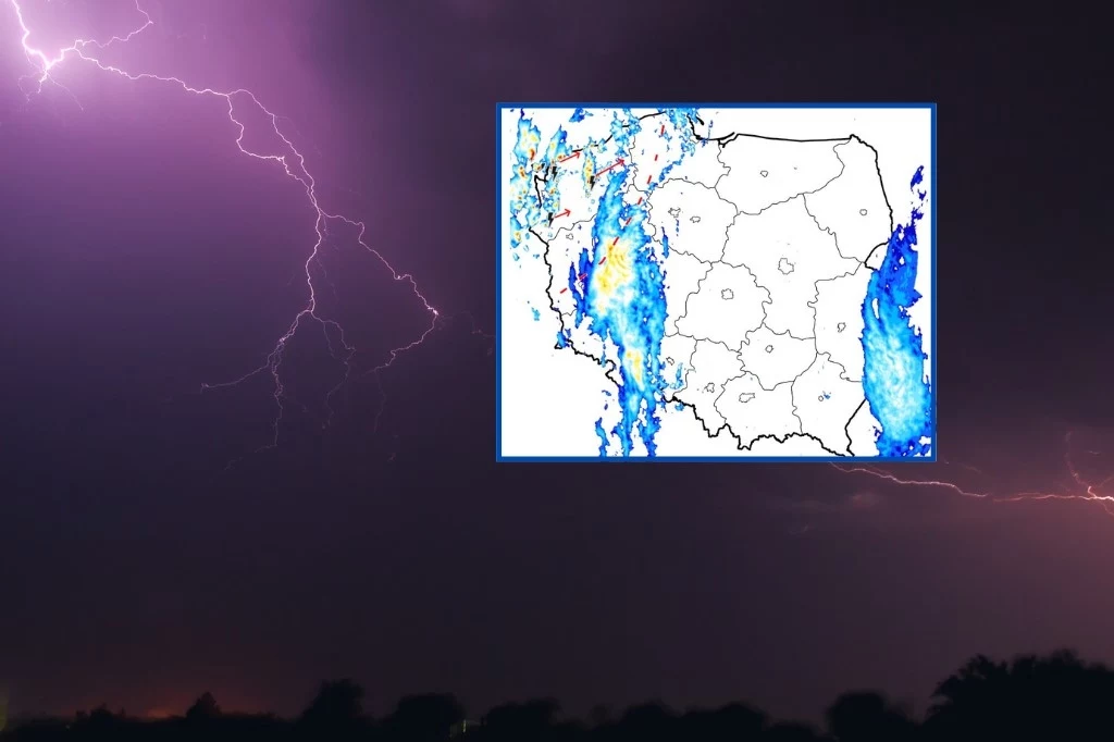 Burze wkraczają do Polski od zachodu. Zagrzmiało między innymi w Świnoujściu. Front atmosferyczny przesunie się na wschód Burze wkraczają do Polski od zachodu. Zagrzmiało między innymi w Świnoujściu. Front atmosferyczny przesunie się na wschód
