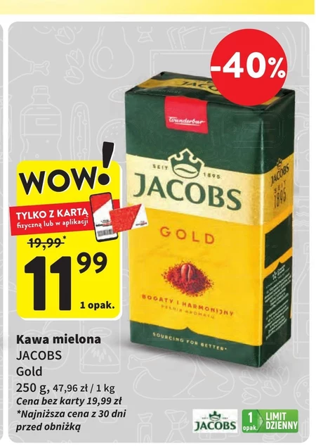 Kawa mielona Jacobs