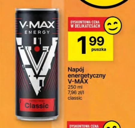 Napój energetyczny V-max