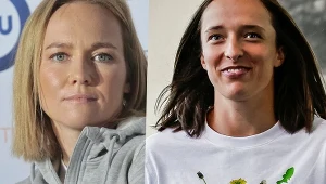 Daria Abramowicz i Iga Świątek