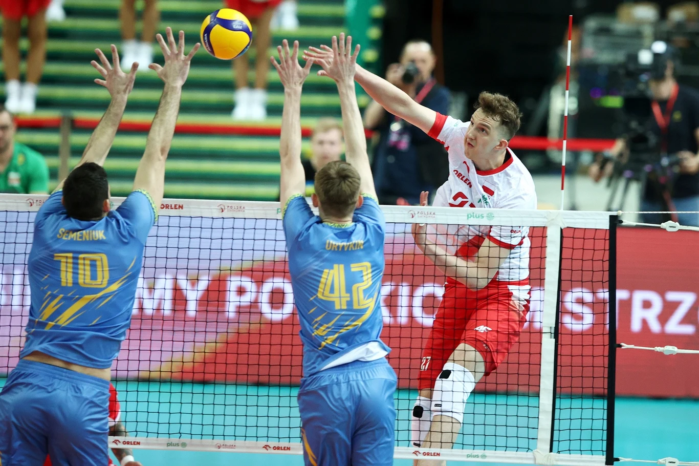 Michał Gierżot w ataku