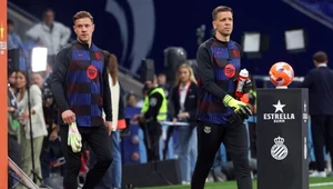 Marc-Andre ter Stegen i Wojciech Szczęsny w barwach FC Barcelona