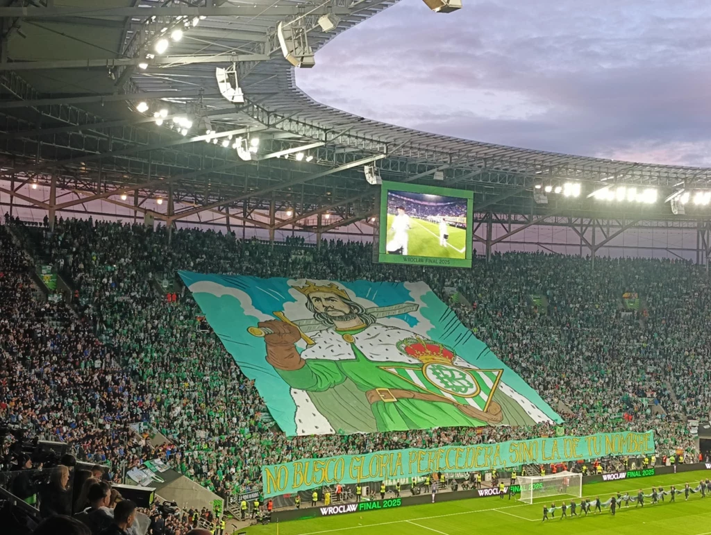 Oprawa kibiców Realu Betis Oprawa kibiców Realu Betis