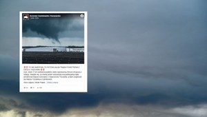 Groźne zjawiska w Wielkopolsce. Pokazano zdjęcia 