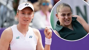 Ostapenko wpadła na Rybakinę przed ew. meczem ze Świątek. 3-2 dla Kazaszki
