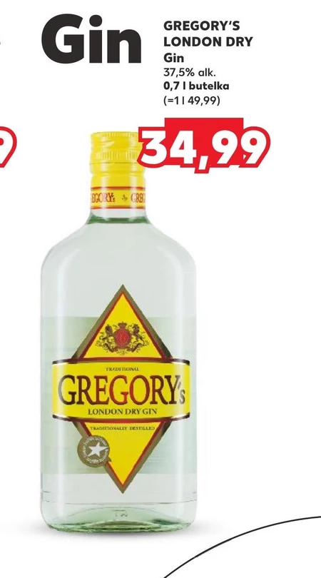 Джин Gregory's London Dry