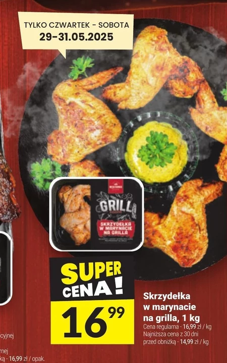 Skrzydełka na grilla