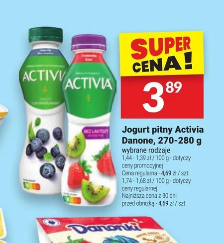 Jogurt pitny Activia