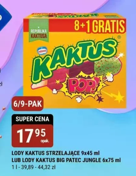 Lody Kaktus