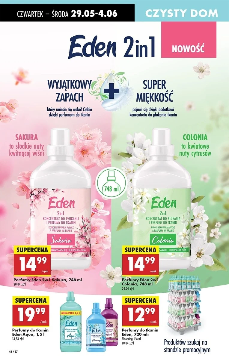Nowe perfumy Eden w Biedronce 