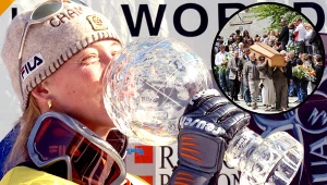 Pogrzeb Karine Ruby (w kółeczku) odbył się 1 czerwca 2009 roku