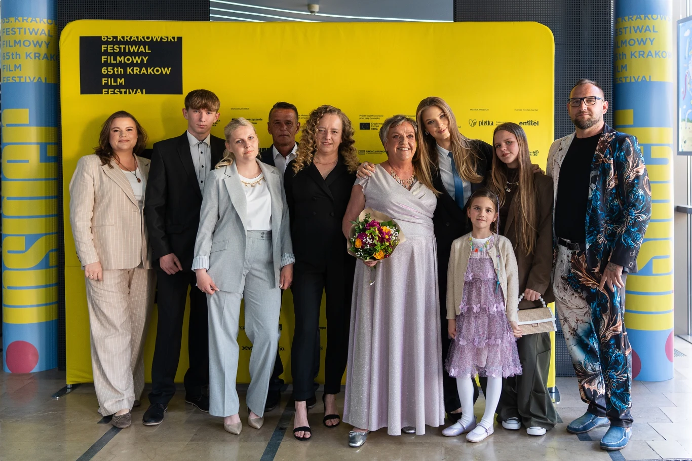 Iga Lis z bohaterami filmu "Bałtyk" na 65. Krakowskim Festiwalu Filmowym Iga Lis z bohaterami filmu "Bałtyk" na 65. Krakowskim Festiwalu Filmowym