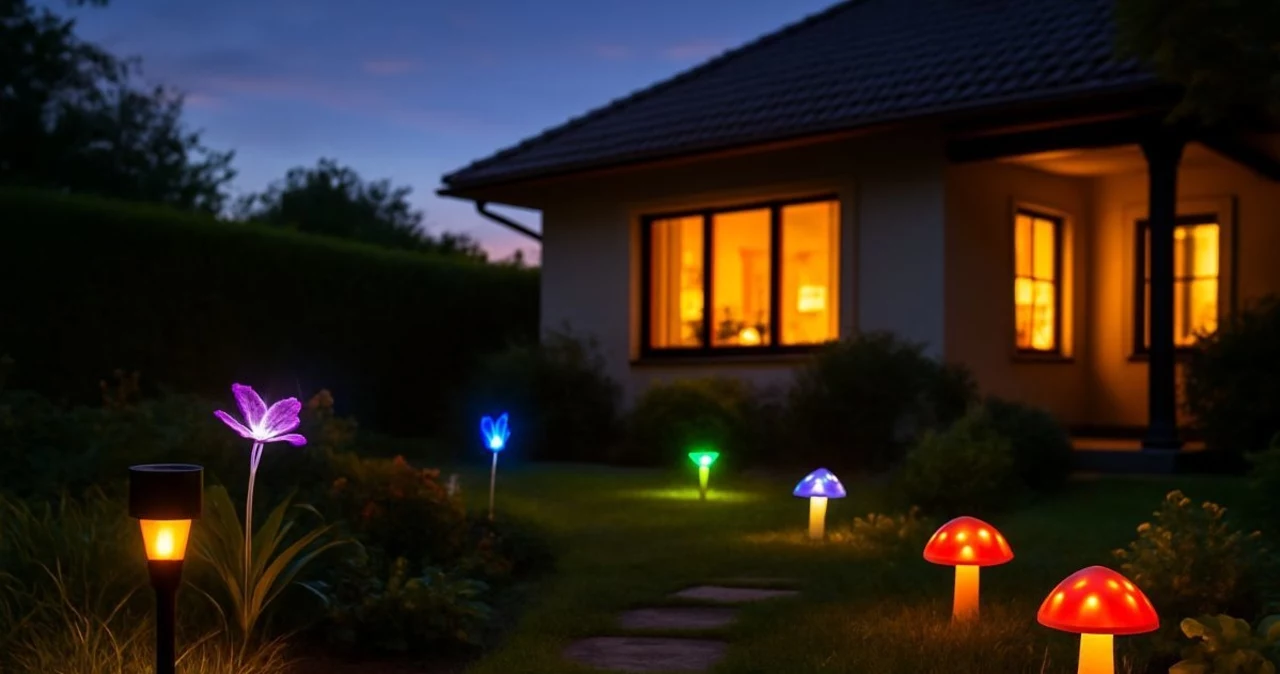 Lampki solarne z Dino to bajeczny sposób na ogród