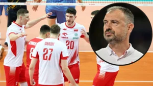 Rafał Szymura (pierwszy z lewej) został wyznaczony przez Nikolę Grbicia na kapitana kadry w pierwszym turnieju Ligi Narodów. Teraz Serb będzie musiał sobie radzić bez przyjmującego