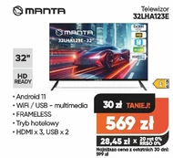 Телевізор Manta