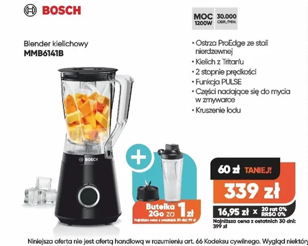 Blender kielichowy Bosch