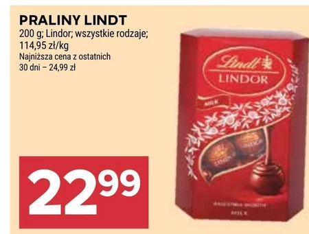 Praliny Lindor