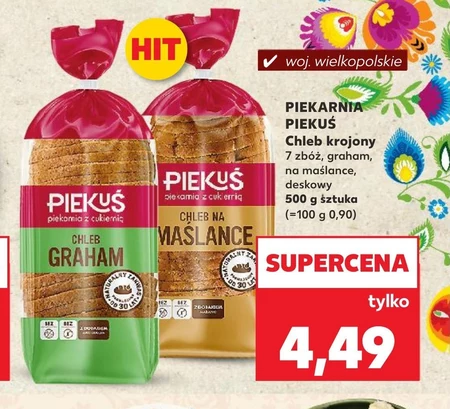 Хліб Piekarnia Piekuś