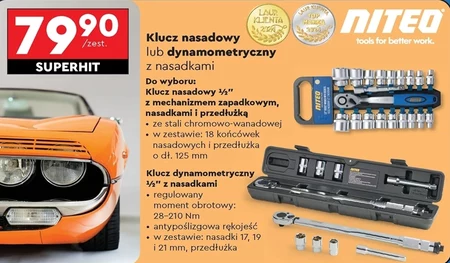 Торцевий ключ Niteo Tools