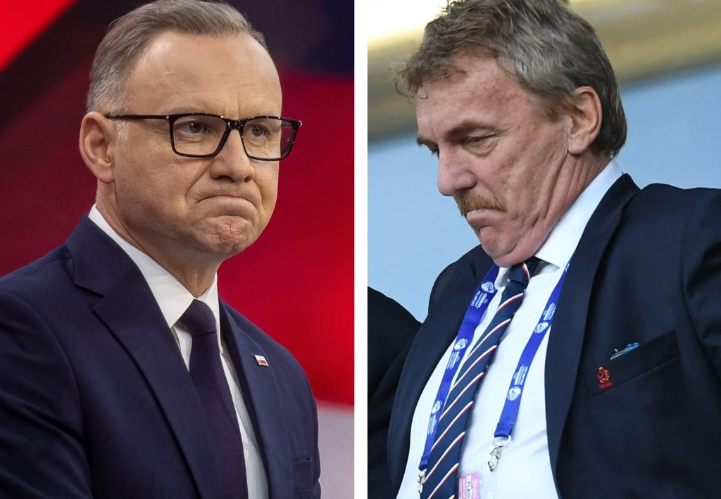 Prezydent Andrzej Duda i Zbigniew Boniek Prezydent Andrzej Duda i Zbigniew Boniek