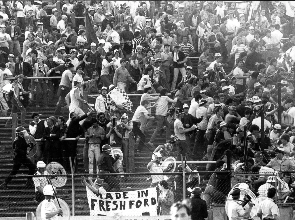 Tragedia na Heysel z 1985 roku Tragedia na Heysel z 1985 roku