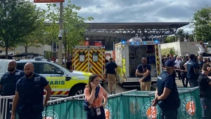 Karetki pogotowia i straż pożarna w czwartek na terenie Rolanda Garrosa