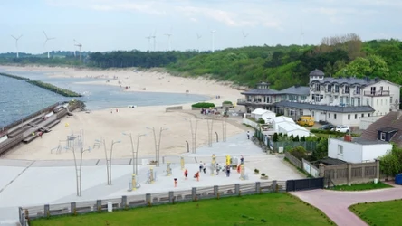 Darłowo to jedna z chętniej odwiedzanych miejscowości nad Bałtykiem