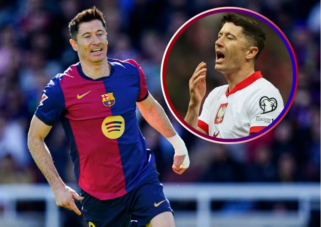 Robert Lewandowski przestaje już godzić grę w FC Barcelona z grą w reprezentacji Robert Lewandowski przestaje już godzić grę w FC Barcelona z grą w reprezentacji