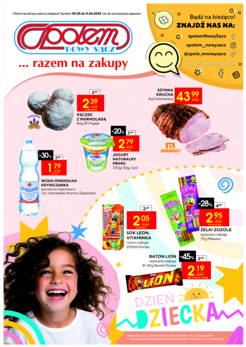 Gazetka promocyjna PSS Społem Nowy Sącz - wygasła 1 dni temu