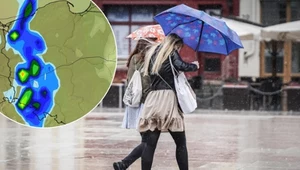Ucieczka przed deszczem nie będzie łatwa. Niewiele suchych miejsc