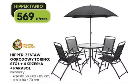 Zestaw mebli ogrodowych To ta!