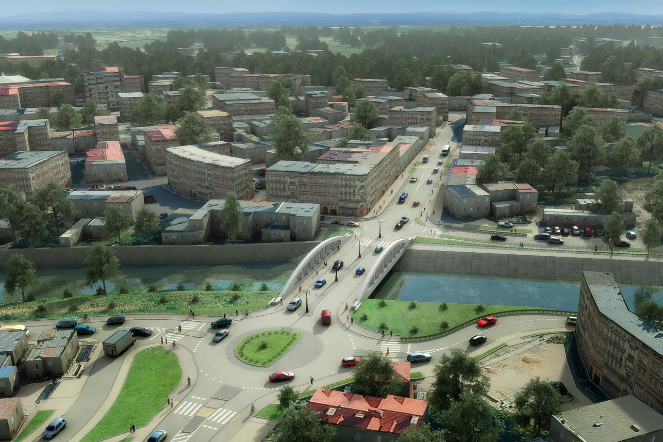 Nowy most w Głuchołazach odporny na powodzie. Wkrótce rusza budowa Nowy most w Głuchołazach odporny na powodzie. Wkrótce rusza budowa