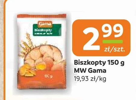 Biszkopty Gama