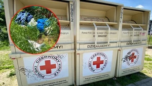 Są zalewani odpadami. "Zamiast darów zawartość piwnicy i śmietnika"