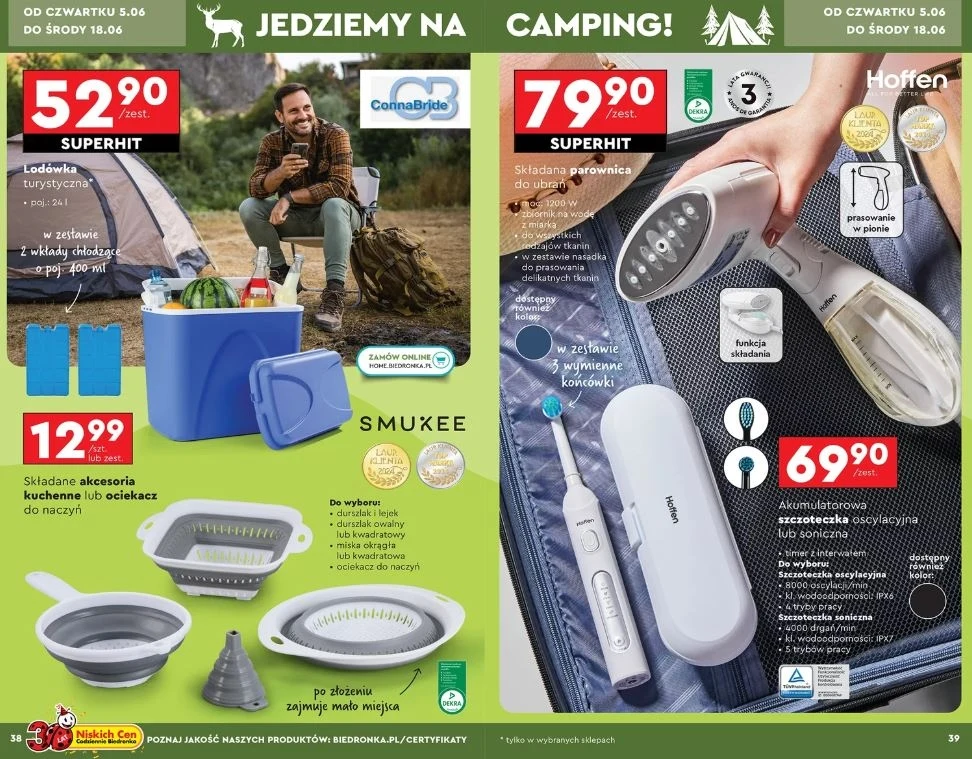 Nowe promocje w sklepach sieci Biedronka! Nowe promocje w sklepach sieci Biedronka!