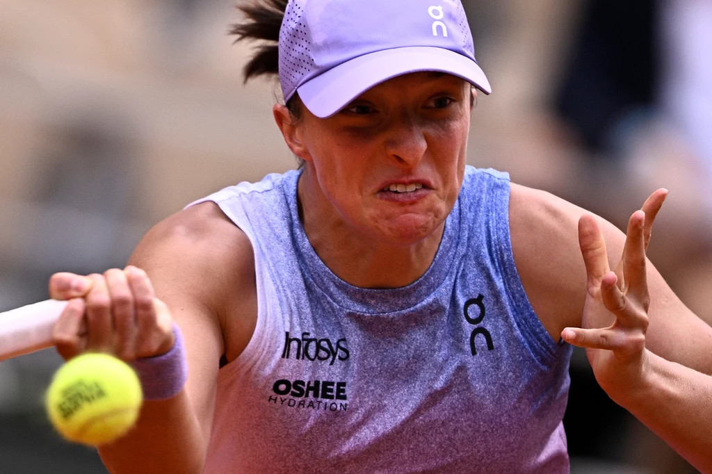 Iga Świątek rywalizowała z Jaqueline Cristian o awans do czwartej rundy Roland Garros