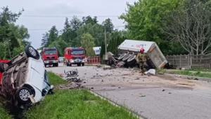 Śmiertelny wypadek na Mazowszu. Poważne utrudnienia w ruchu