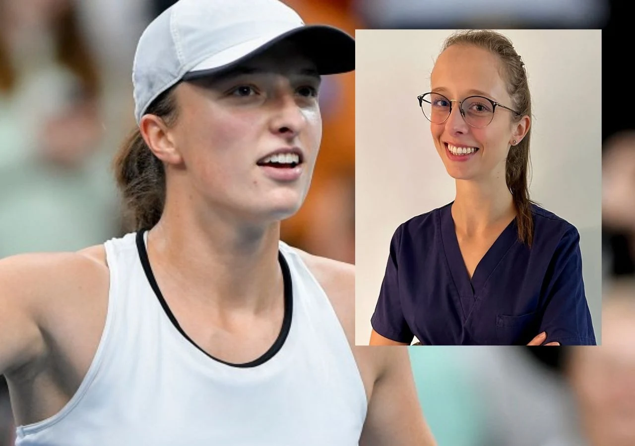 Iga Świątek i jej siostra Agata Świątek Iga Świątek i jej siostra Agata Świątek