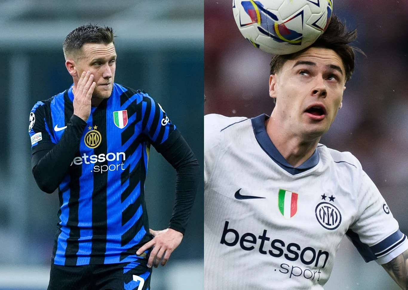 Piotr Zieliński i Nicola Zalewski w barwach Interu