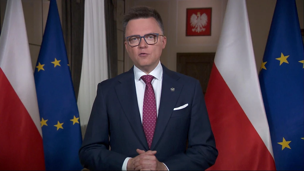 Marszałek Sejmu Szymon Hołownia Marszałek Sejmu Szymon Hołownia