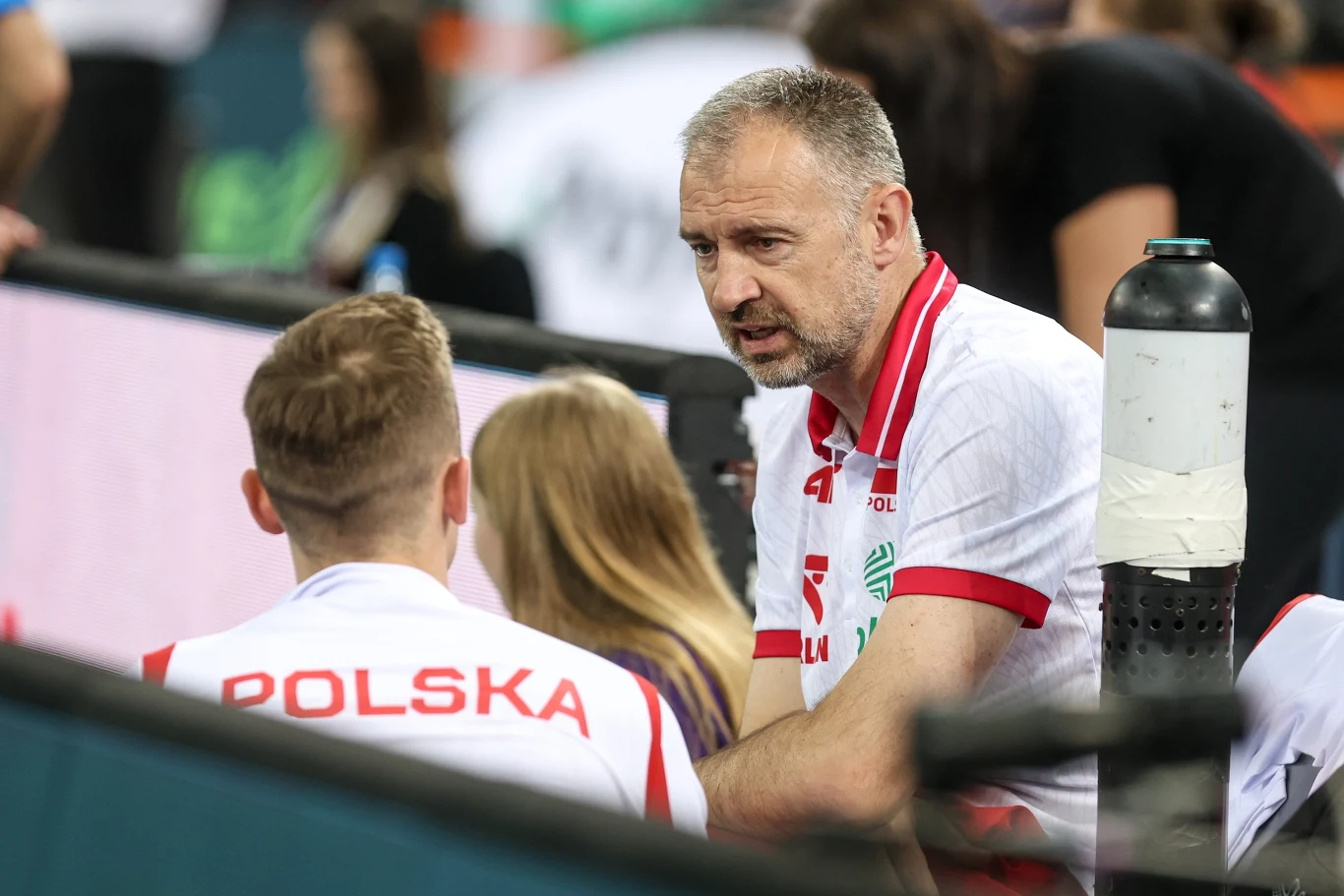 Nikola Grbić w czasie meczu Polska - Bułgaria